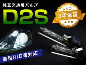 ラパンショコラ HE22S HIDバルブ/バーナー 純正交換用2本 D2S