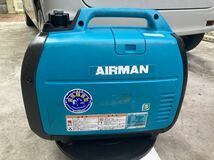 動作確認済 AIRMAN エアーマン HP1800SV北越工業 ホンダOEM インバーター 発電機 使用時間2〜300時間以内 EG/OIL同梱 中古品 EU18i 委託_画像4