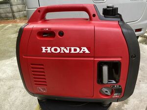  operation verification settled Honda HONDA inverter generator EU18i used engine oil including in a package period of use 100~200 hour under consigning leisure disaster provide for AIRMAN