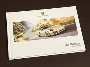 ◆◆◆『新品』PORSCHE ポルシェ 981型 ボクスター◆◆日本語版 厚口カタログ 2013年7月発行◆◆◆　