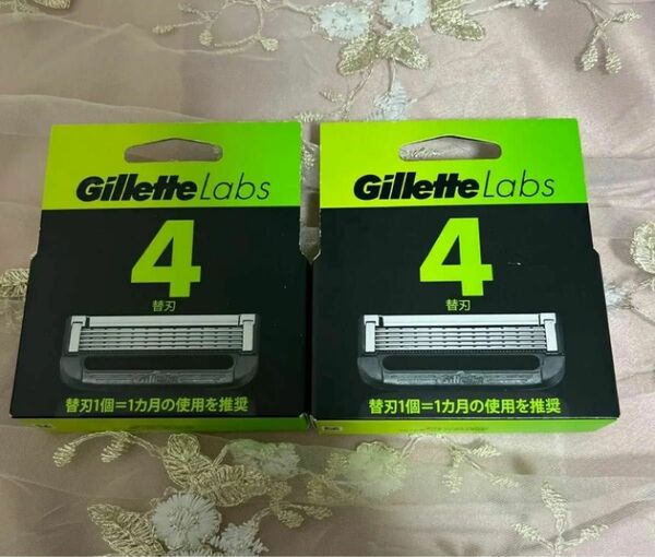 合計8枚　Gillette Labs ジレットラボ 替刃