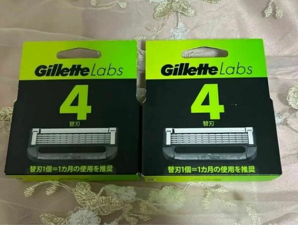 合計8枚　Gillette Labs ジレットラボ 替刃