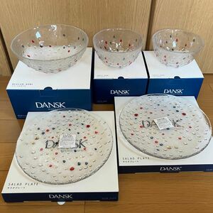 DANSK バブルコンフェティ　5点セット