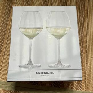 未使用　白ワイングラス　ROSENDAHL COPENHAGEN PREMIUM