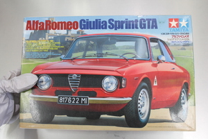 D17・TAMIYA　1/24　アルファロメオ　ジュリアスプリント GTA　未組立て品　検）タミヤ　AlfaRomeo　Giulia Sprint　GTA