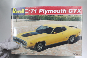 D27*Revell 1/24 *71 PLYMOUTH GTX unopened not yet assembly goods inspection ) plymouth Revell reveru Chrysler 