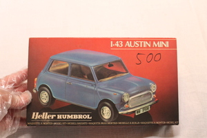 E19・　エレール　1/43　オースチン　ミニ　未組立て品　　検）HELLER　AUSTIN　MINI