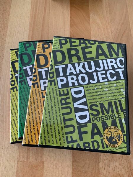 TAKUJIRO PROJECT DVD Amway 4枚組