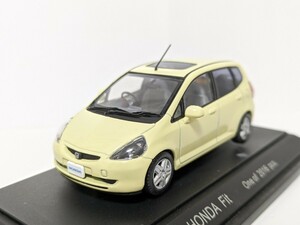 EBBRO エブロ 1/43 ホンダ フィット イエロー