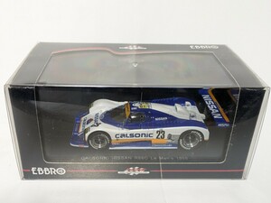 EBBRO エブロ 1/43 カルソニック ニッサン R88C ルマン 1988 未開封品