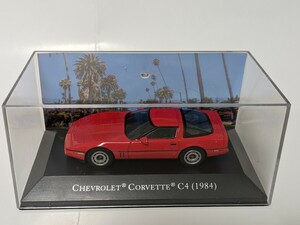 デアゴスティーニ アメリカン カー コレクション 1/43 シボレー コルベット C4 1984