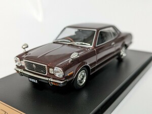 アシェット 国産名車プレミアムコレクション 1/43 トヨタ コロナ マークⅡ HT 2600 グランデ X30 1976