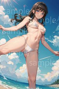 10 アマガミSS 森島 はるか 同人 アニメ ポスター A4 高品質 美少女 anime 巨乳 イラストアートポスター 光沢紙