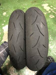 フロント TT93GP PROリア BT601SS 中古前後セット　100/90-12 120/80-12 ①