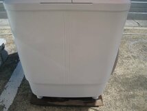 引き取り歓迎（広島県）ハイアール/Haier JW-W40E-W 2槽式洗濯機 ホワイト 洗濯4.0kg　2017年製_画像7