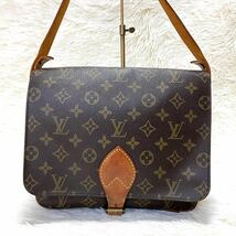 【1円～】ルイヴィトン LOUIS VUITTON バッグ ショルダーバッグ ミニカルトシエール16 M51254 モノグラム PVC レザー ブラウン 中古_画像2