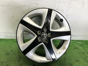 ZVW51　17インチ　17×7Ｊ　ＰＣＤ100　5穴　純正　ホイール　1本　42611-47500