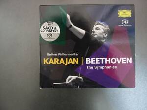 21224　SACD HYBRID ベートーベン交響曲全集　カラヤン　ベルリンフィル　1960年代　第9リハーサル付　対訳付