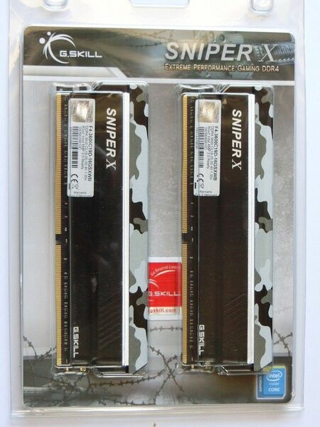 G.Skill SniperX F4-3600C19D-16GSXWB 16GB (2x8GB)