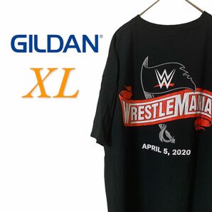 【US古着】GILDAN ギルダン ブラック XL Tシャツ 半袖 レギュラーヴィンテージ プリント メンズ レディース