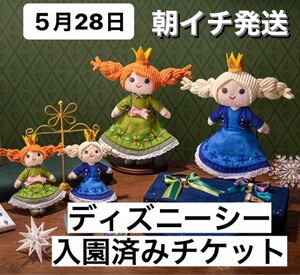 ディズニーシー　５月28日 5/28 オンラインショッピング用　入園済みチケット