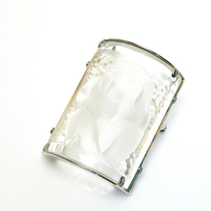 ラリック アンファン ブローチ エンジェル 天使 LALIQUE