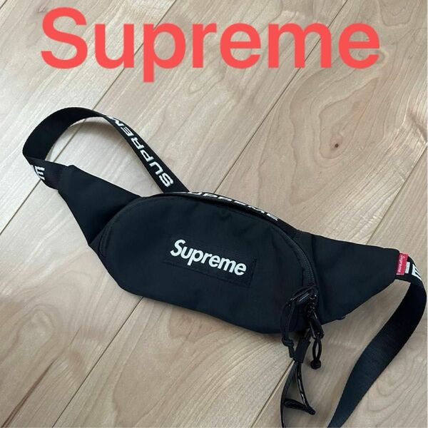 Supreme Small Waist Bag Black 22FW