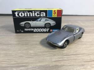 トミカ 黒箱 5－1－？ トヨタ 2000GT 箱付き