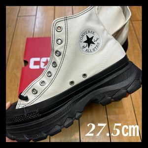 ☆新品☆CONVERSE ALL STAR R TREKWAVE HI コンバース　オールスター　R トレックウェーブ　ハイ　ホワイト　ブラック　厚底　スニーカー