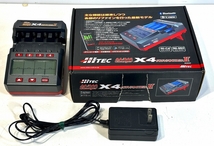 中古充電器 HiTEC AA/AAA charger X4 ADVANCED2、通電のみ、ジャンク扱い_画像1