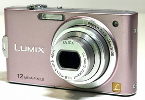 パナソニック 中古デジカメ Panasonic LUMIX DMC-FX60、SDカード付属、要修理品、ジャンク扱い