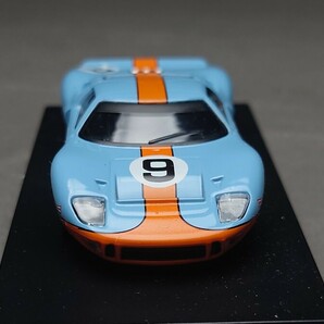 京商 1/64 USAスポーツカーコレクション2 FORD GT40 #9 箱無し の画像4