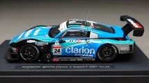 EBBRO 1/43 SUPER GT500 2007 #24 WOODONE ADVAN Clarion Z 916/#24 KONDO ADVAN Z LATE VERSION 929 2台set_画像5