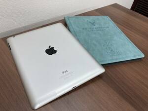 当時品【 iPad 】【 第4世代 MD510J/A 】容量13.1GB (16GB) カバー、フィルムつき WiFiモデル 本体のみ Apple タブレット スマホ 動画 映画