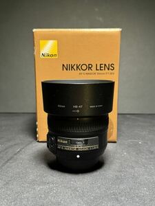 NIKKOR AF-S 50mm F1.8 G beautiful goods 