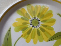 ミカサ　ライトライブリー 黄色い花柄皿3枚　極美品●送料80サイズ●直径27.5cm_画像5