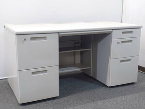  with translation special price kokyo with both sides cupboard desk steel desk office desk position member desk with both sides cupboard desk W1400 office desk used office furniture used 