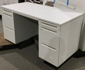 ito-kiCZN W7 with both sides cupboard desk office desk with both sides cupboard desk position member desk position member desk office work desk used office furniture 