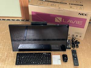 NEC LAVIE PC-HA970RAB 27インチ i7-10510U 8GB SSD 256GB HDD 3TB Blu-ray 地デジ 対応