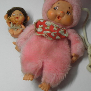 モンチッチ ? 人形 / 昭和レトロ 当時物 ぬいぐるみ ソフビの画像4
