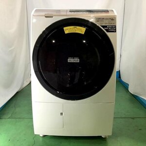 [ secondhand goods ] Hitachi / HITACHI big drum BD-SV110CL left opening heat recycle dry 2019 year made 11kg champagne 30017006