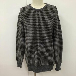 USED L 古着 ニット、セーター 長袖 長袖ニットカットソー ニット セーター クルーネックニット Knit Sweater 10110348