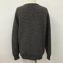 USED L 古着 ニット、セーター 長袖 長袖ニットカットソー ニット セーター クルーネックニット Knit Sweater 10110348_画像2