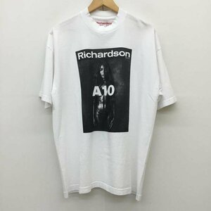 RICHARDSON L リチャードソン Tシャツ 半袖 T Shirt 白 / ホワイト / 10110356