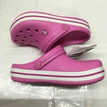 crocs 20.0cm クロックス その他シューズ その他シューズ 204537-6U9 Crocband Clog K 20cm キッズ サンダル 桃 / ピンク / 10110665_画像5