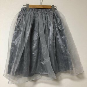 L'EST ROSE M レストローズ スカート ひざ丈スカート Skirt Medium Skirt 灰 / グレー / 10014267