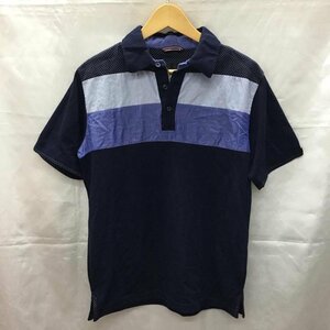 THE SHOP TK L ザ ショップ ティーケー ポロシャツ 半袖 Polo Shirt 紺 / ネイビー / 10110677