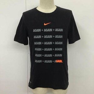 NIKE M ナイキ Tシャツ 半袖 CT6467-010 DFCAGAINVERBTシャツ 半袖カットソー プリントTシャツ T Shirt 黒 / ブラック / 10110383