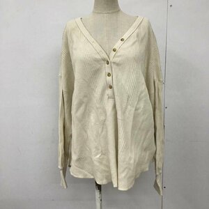 FREAK'S STORE FREE フリークスストア カットソー 長袖 Cut and Sewn ベージュ / ベージュ / 10103289