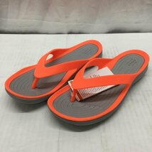 crocs 23.0cm クロックス サンダル サンダル 204974-6PK Swiftwater Flips 23cm ビーチサンダル Sandals 10110653_画像1